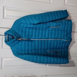 White Mark down jacket